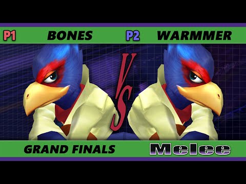 S@X 415 GRAND FINALS - Bones (Falco) Vs. Warmmer [L] (Falco) Smash Melee - SSBM