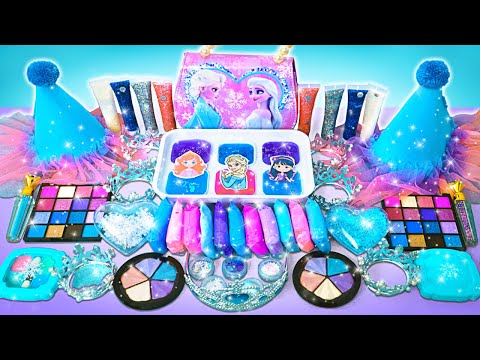 ENTSPANNEND! Galaktisches Glibber vermischt glitzernde und funkelnde Amulette mit Elsa | FUN DIY!