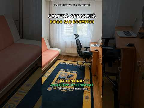 Apartament decomandat cu 3 camere, 65 mp și 2 băi | Constantin Prezan– — Video