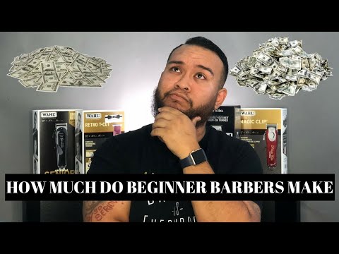 HOW MUCH DO I MAKE AS A NEW BARBER?