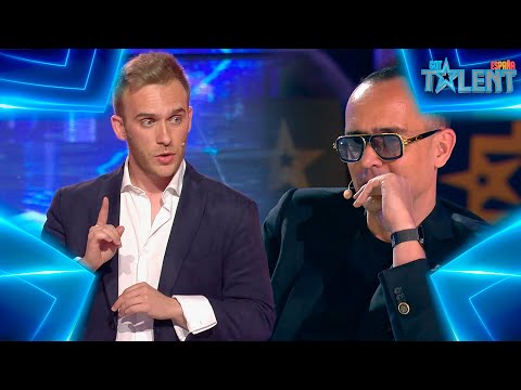 THIS WIZARD'S UNEXPLAINED CARD MAGIC TRICK | Auditions 7 | Spain's Got Talent 7 (2021)
