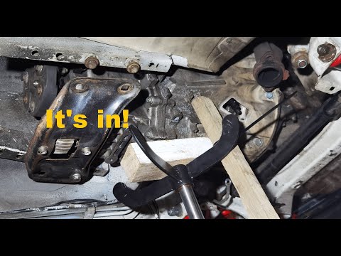 m111 w201 6 speed Gearbox install