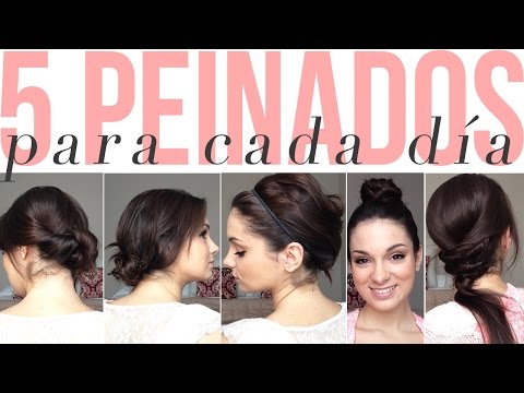 Peinados fáciles y rápidos paso a paso