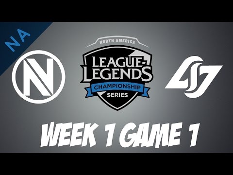 Team EnVyUs vs CLG | Game 1 | HIGHLIGHTS | NA LCS Spring Split 2017