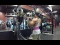 190 Lb OHP, Chris Jones, Teen Bulking, Push Workout