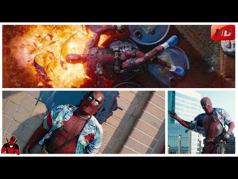 Deadpool Suicide Scenes- Deadpool 2 (2018) Clip Full HD