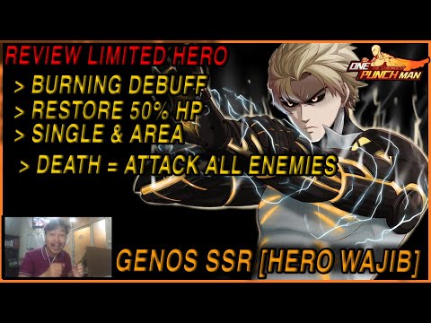 REVIEW GENOS SSR (BASIC, ULTIMATE & PASSIVE) SERTA GAMEPLAY PVP - ONE PUNCH MAN: The Strongest