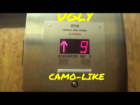 CREEPY and CAMOUFLAUGY Dover Traction Service Elevator - Sheraton Station Square