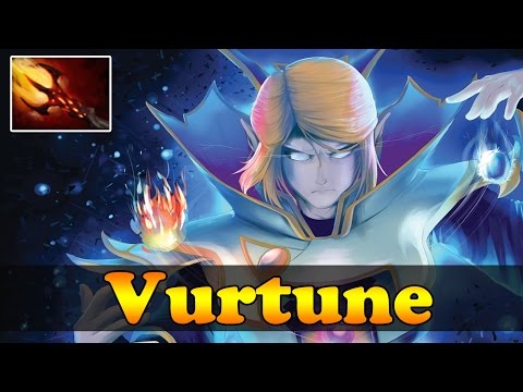 Vurtune Pro Invoker with Dagon - 2 Games Vol 114 - Dota 2