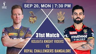 31st Match IPL 2021 : Kolkata Knight Riders vs Royal Challengers Bangalore Prediction & Fantasy XI