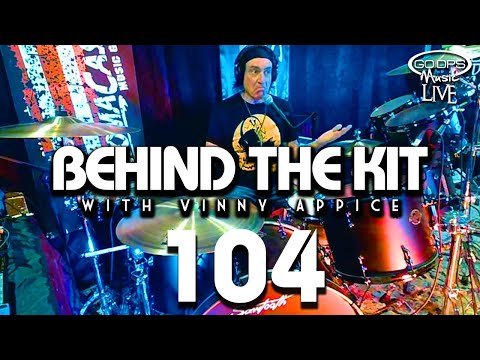 Thumbnail for Ep. #104 - Bass Drum Heavy Beats | Behind the Kit with Vinny Appice by Vinny Appice, L.A.B., T.O.K., Frida