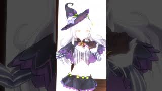 【mmd】Color Mixing むらさき（Purple）/どこでもジャンボリー！ #mmdホロライブ #ホロライブmmd