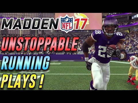 MADDEN 17 BEST RUNNING PLAYS - RUNNING THE BALL TIPS FOR MADDEN 17