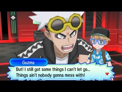 Pokemon Ultra Moon: Teaming with Guzma vs Team Rainbow Rocket Grunts