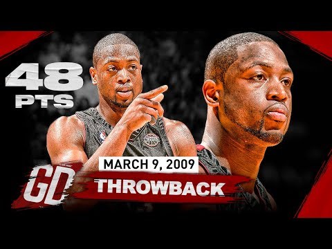 Dwyane Wade LEGENDARY GAME! EPIC Full Highlights vs Chicago Bulls 2009.03.09 - 48 Pts, GAME-WINNER!