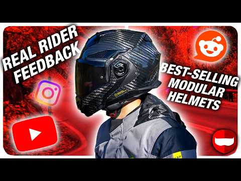 What Riders REALLY Think of the 5 Best-Selling Modular Helmets - Champion Helmets