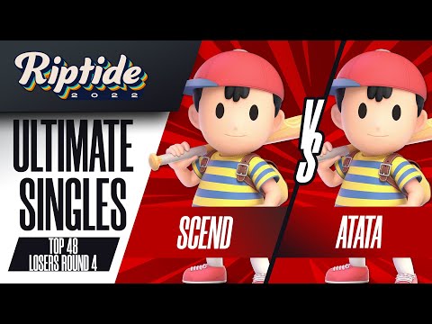 Scend vs ATATA - Ultimate Singles Top 48: Losers Round 4 - Riptide 2022 | Ness vs Ness