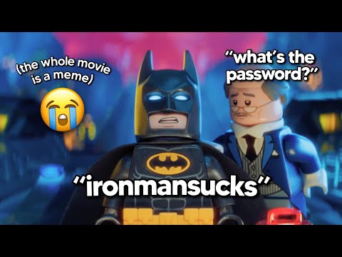 The LEGO Batman Movie but it’s just 6 minutes of PEAK COMEDY