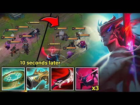 YONE BUT I BUILD AXIOM ARC AND ULT 3 TIMES PER FIGHT! (37 KILLS, TRIPLE ULT PLAYS)