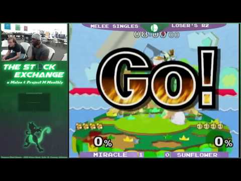 TSE3 Melee Singles- Sunflower (Peach) vs. Miracle (Fox)