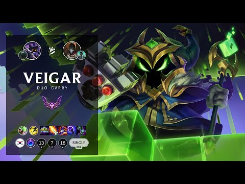 Veigar Bot vs Jhin - KR Master Patch 12.17