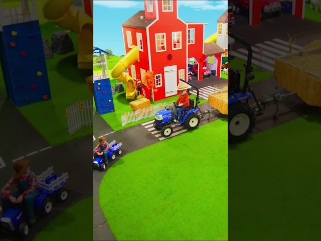 Vídeo relacionado con PLAYMOBIL Junior 71686 Camión de Obras con Garaje, Incluye Caja basculante móvil y Garaje, Juguete sostenible Hecho de plásticos a Base de Plantas, Juguetes para niños y niñas a Partir de 1 año