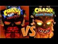 Crash Bandicoot 3 Game Over Comparison