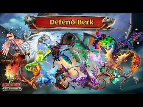 Defend Berk With All Premium Dragons - Part 2 (Defeat Fleet 250 ~ 254) | Dragons: Rise of Berk