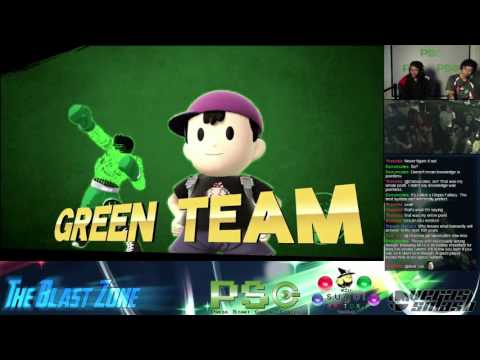 Smash WiiU - TBZxmas2015 - Doubles - LF - Kinzer + Hino vs FOW + Vash