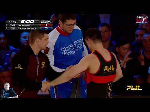 Roman Vlasov (Russia) - Akzhol Makhmudov (Kyrgyzstan) Poddubny Wrestling League - PWL-4