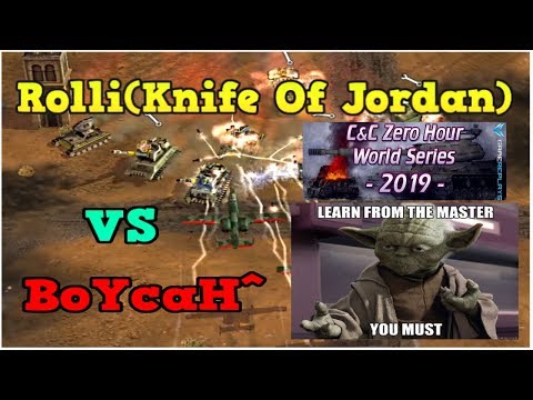 BoYcaH vs Roll! World Series 2019! Rnd #2 - Best Of 7 - CNC:GENERALS:ZH -