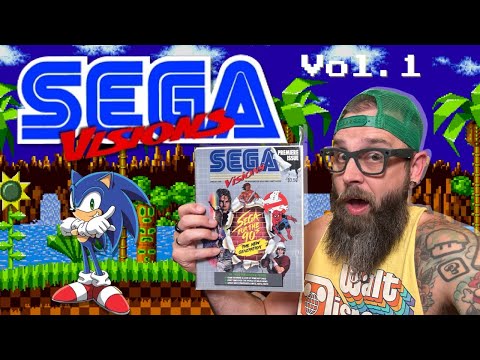 Sega Visions!  Let’s open issue #1!