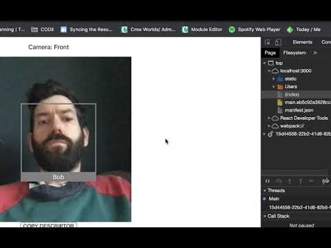 Facial Recognition test 3 video