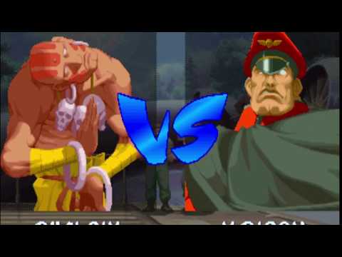 Street Fighter Alpha 2 - Dhalsim 02 M. Bison