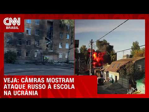 Ataque russo atinge escola e ponte na Ucrânia; veja imagens | CNN BRASIL