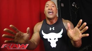 The Rock returns to Raw! : January 25 2016