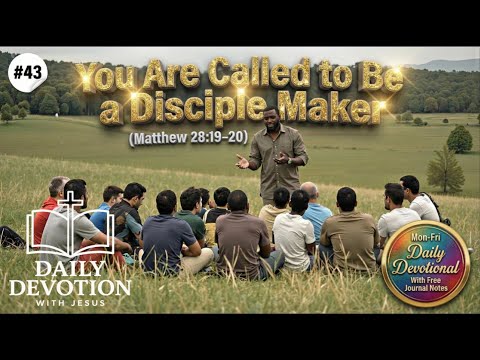 You Are Called to Be a Disciple Maker | Matthew 28:19–20 | Daily Devotion with Jesus