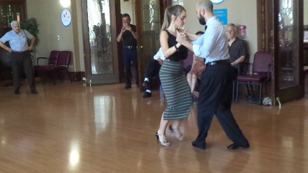 Argentine Tango Figure with Tango Mundial Champion Lorena Gonzales & Gaston Camejo 3/31/2019