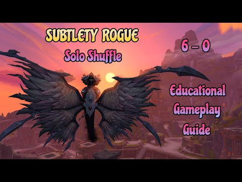 Subtlety Rogue PvP Guide Solo Shuffle Educational Gameplay - TWW