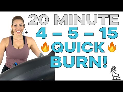 4-5-15 Quick Burn | High-Intensity Treadmill Workout for Weight Loss
