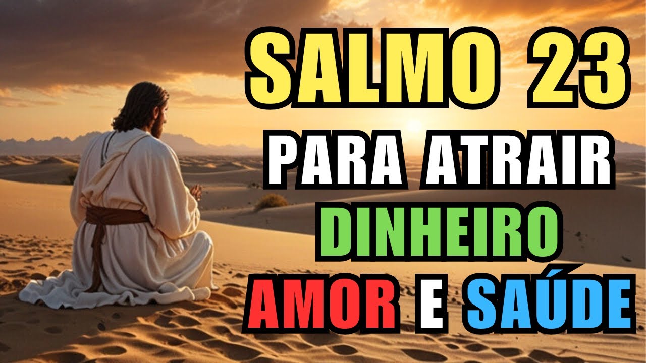 ORAÇÃO DO SALMO 23 PARA ATRAIR PROSPERIDADE E ABUNDÂNCIA