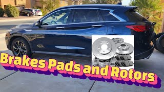 Replacing Brake Pads and Rotors | INFINITI QX50 2019+