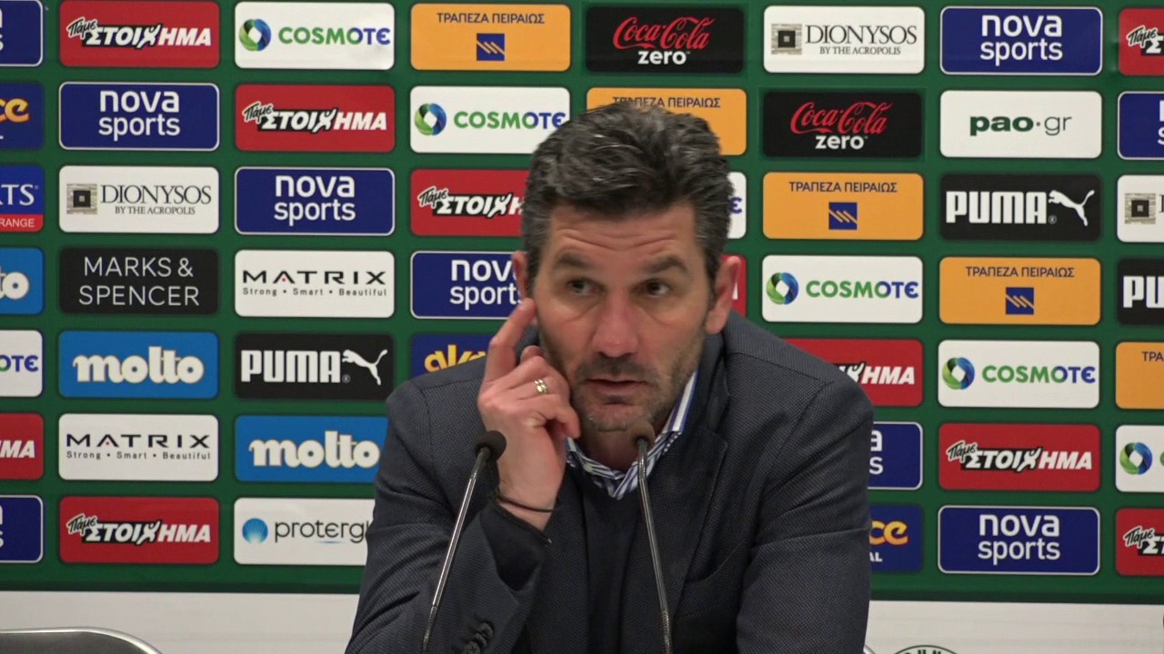 Η συνεντευξη Τυπου μετα τον αγωνα Παναθηναϊκος – Λεβαδειακος | pao.gr