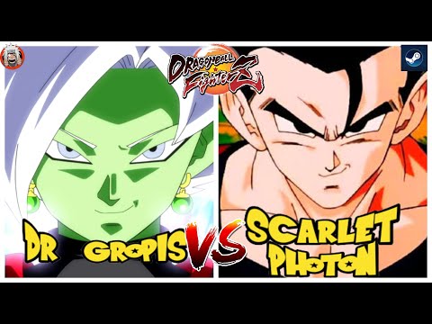 DBFZ DR Gropis vs Scarlet Photon - amazing fights!
