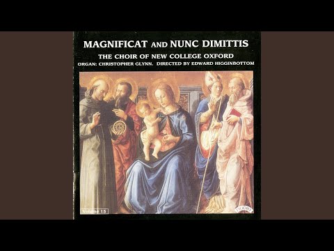 Magnificat & Nunc dimittis in G Major, Op. 81: I. Magnificat