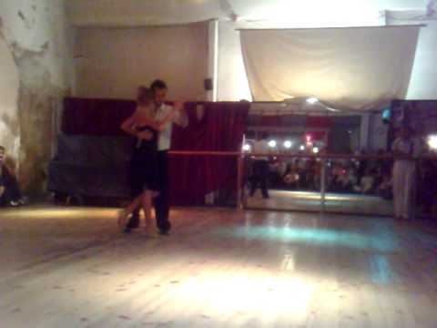  Pablo Rodriguez  is  dancing  to  the  tango  "  Me Voy A Baraja  "