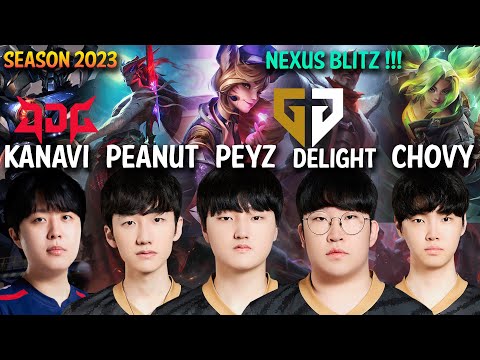 Chovy, Kanavi, Peyz, Peanut, Delight in NEXUS BLITZ - JDG Kanavi + GEN TEAM in NEXUS BLITZ - KR