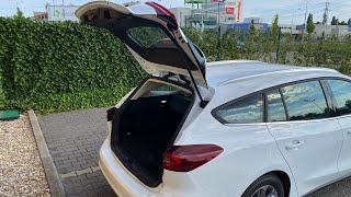 Ford Focus - How to Open the Trunk