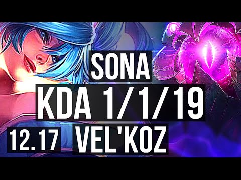 SONA & Jinx vs VEL'KOZ & Nilah (SUP) | 1/1/19, 1.5M mastery | EUW Master | 12.17