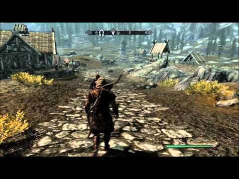 Skyrim Gameplay - Main quest - "Dragon Rising" HD